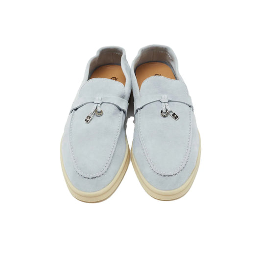 Loro Piana Summer Charms Walk Loafer Spring Waterfall Melange