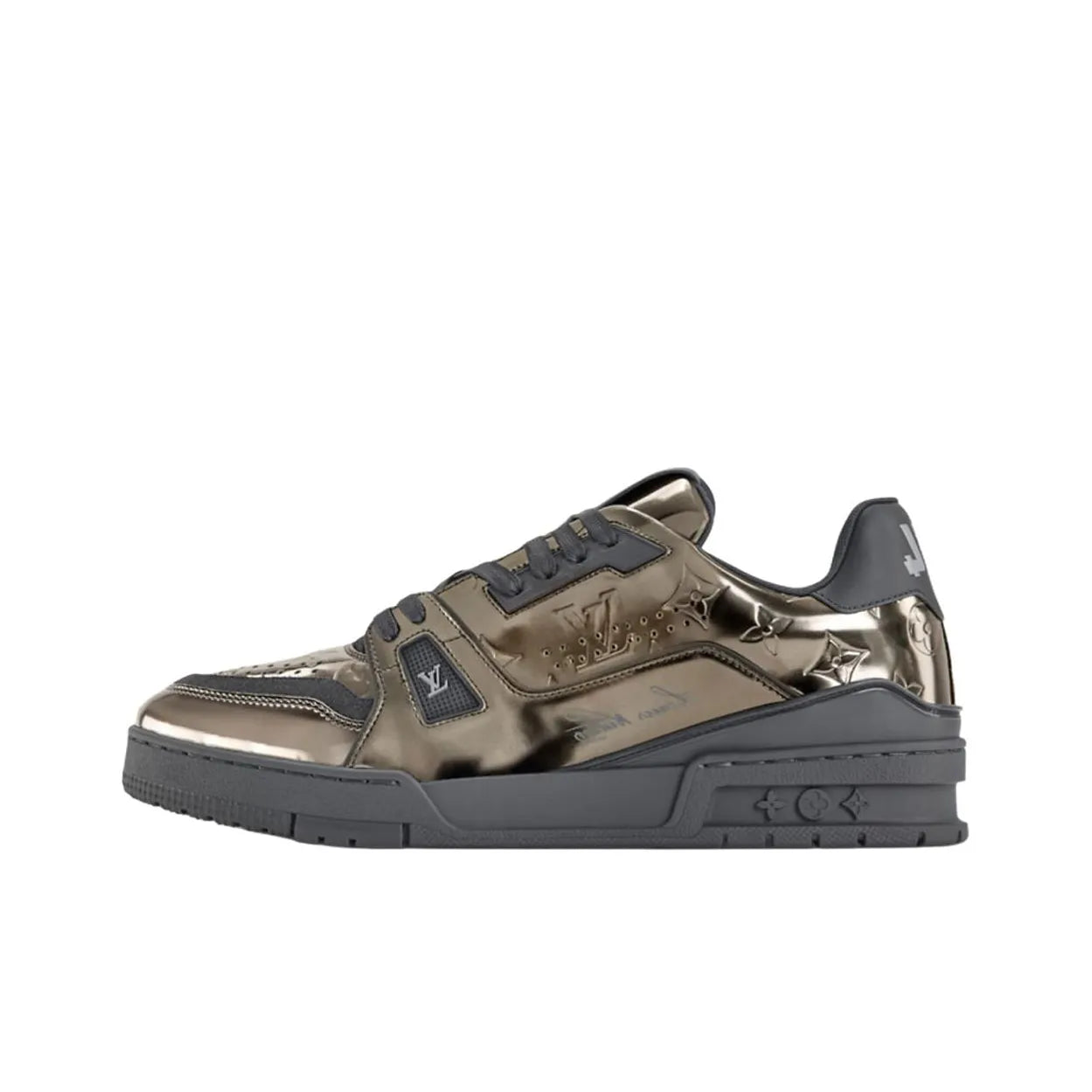 Louis Vuitton x LV Trainer #54 Signature Gold Black sneaker