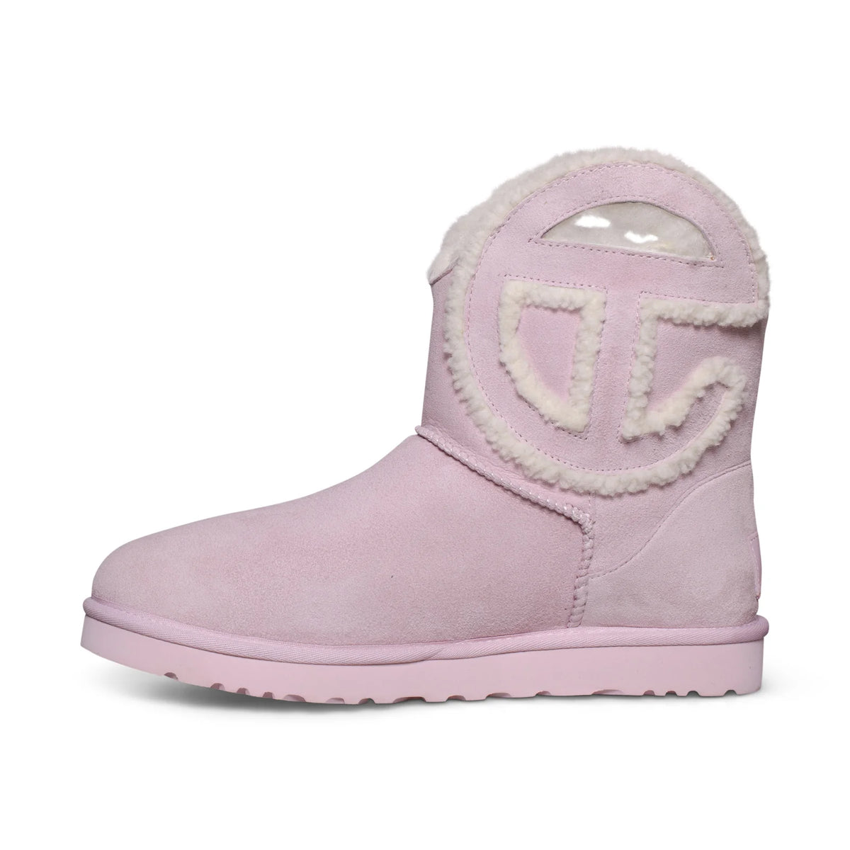 UGG x Telfar Logo Pink Mini Boot Kids