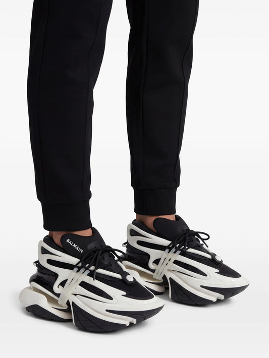 Balmain Unicorn Black White sneakers