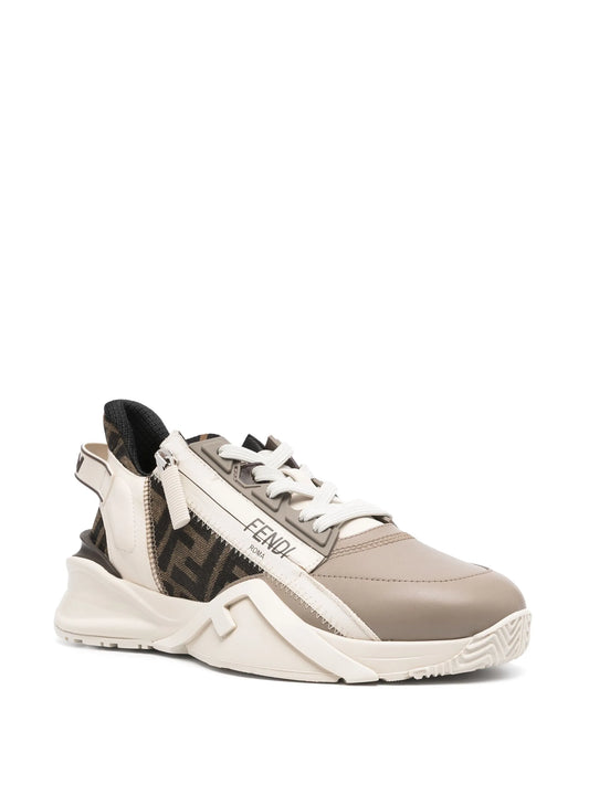 FENDI Flow Sleek Comfort Beige sneakers