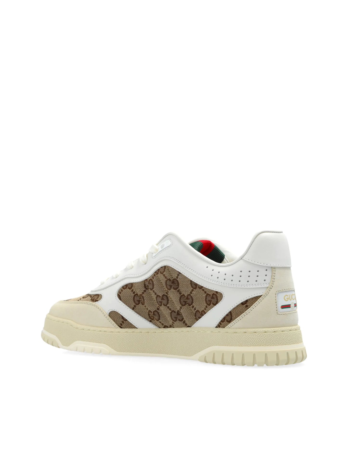 GUCCI RE Web Beige Sneakers
