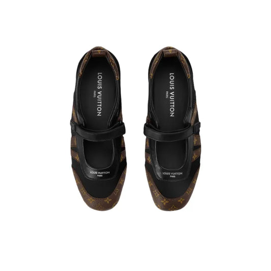 Louis Vuitton LV Sneakerina Mary Jane Black