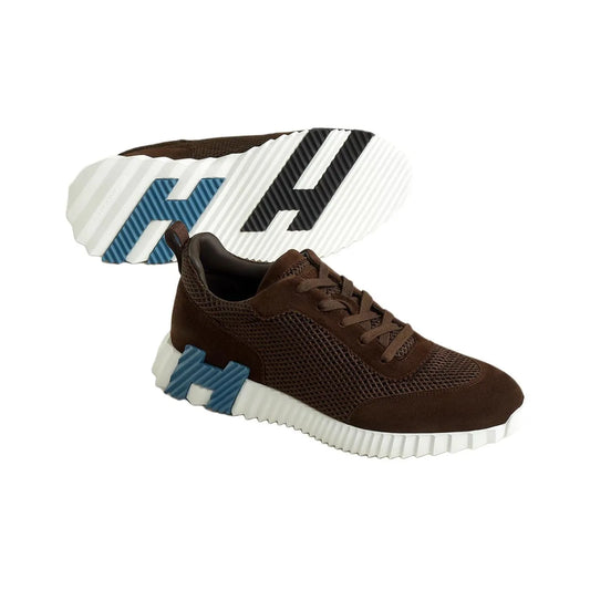 Hermès Bouncing Écorce Blanc Blue Sneakers