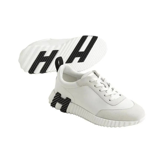 Hermès Bouncing Blanc Noir Sneakers