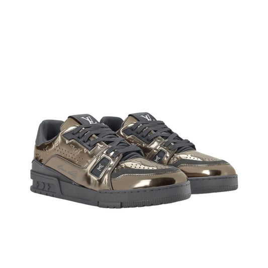 Louis Vuitton x LV Trainer #54 Signature Gold Black sneaker