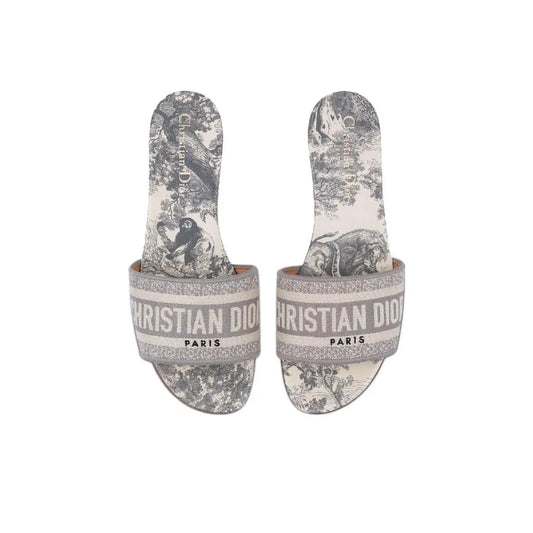 DIOR Dway Gray Slides