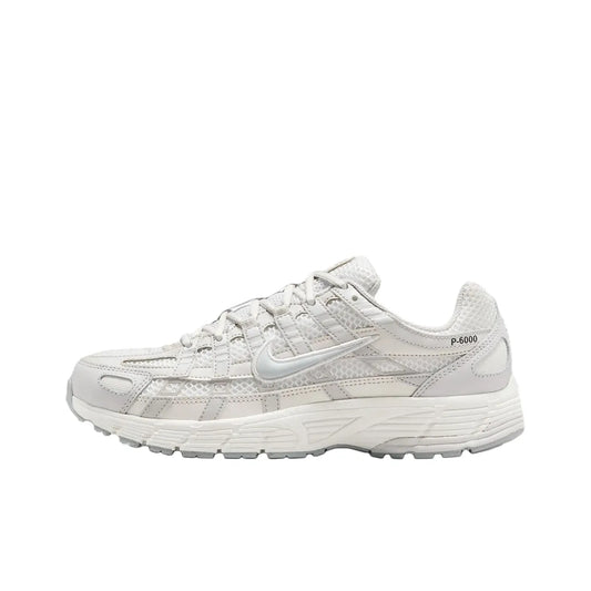 Nike P 6000 Abrasion Resistant White Sneakers