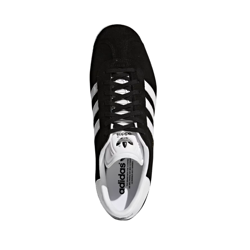 Adidas Gazelle Core Black Cloud White Gold