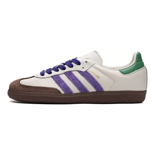 Adidas Samba Og Off White Core Purple Green Brown