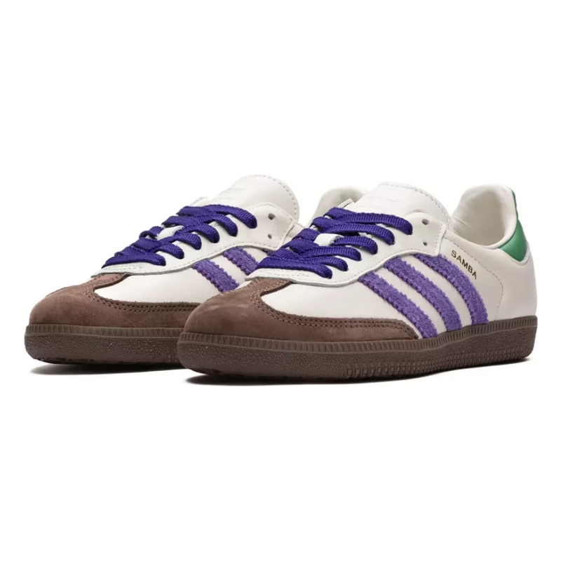 Adidas Samba Og Off White Core Purple Green Brown
