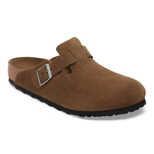 Birkenstock Boston Sude Dark Tea