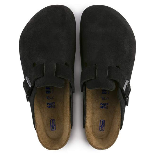 Birkenstock Boston Soft Footbed Black