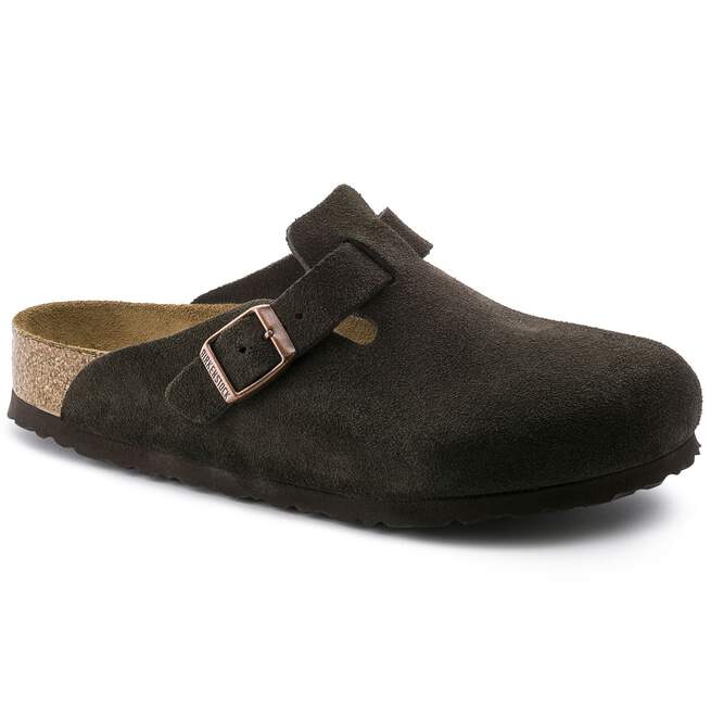 Birkenstock Boston Boston Soft Footbed Mocha