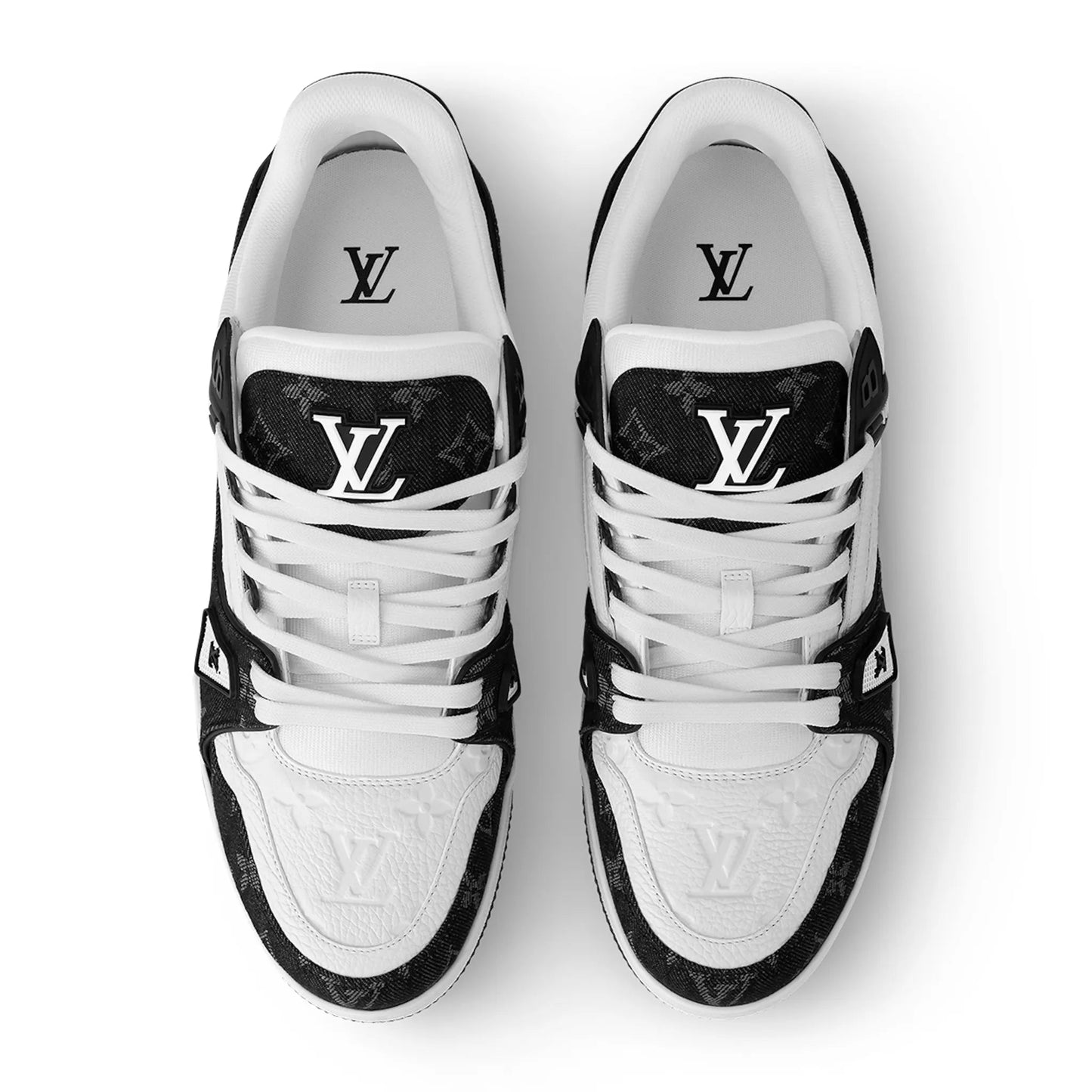 Louis Vuitton LV Trainer White Black Sneakers