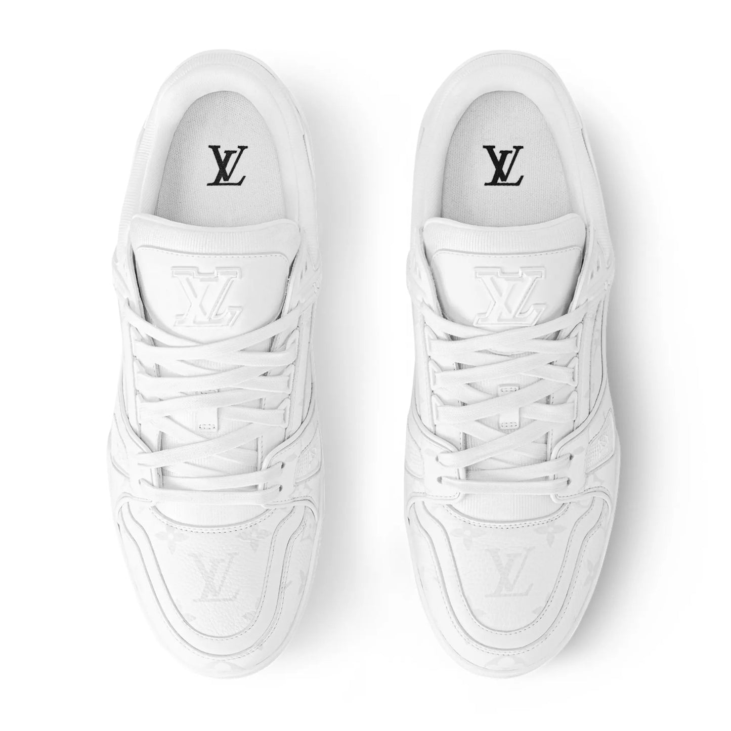 Louis Vuitton LV Trainer White Monogram Sneakers