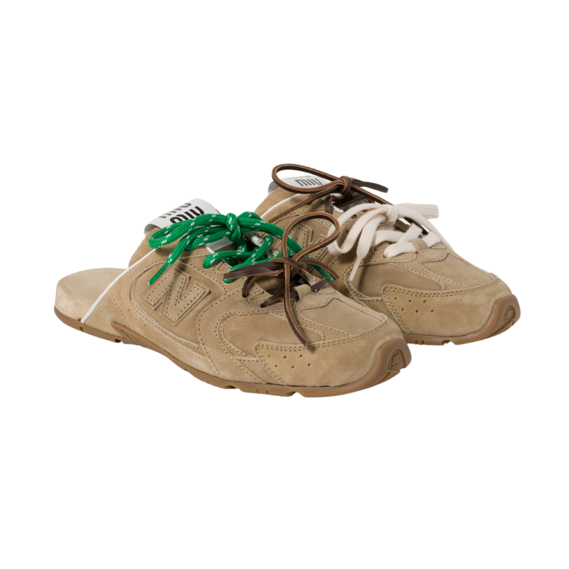 Miu Miu x New Balance 530 SL Ecru Mule