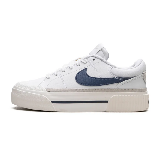 Nike Court Legacy Lift White Navy Sneakers