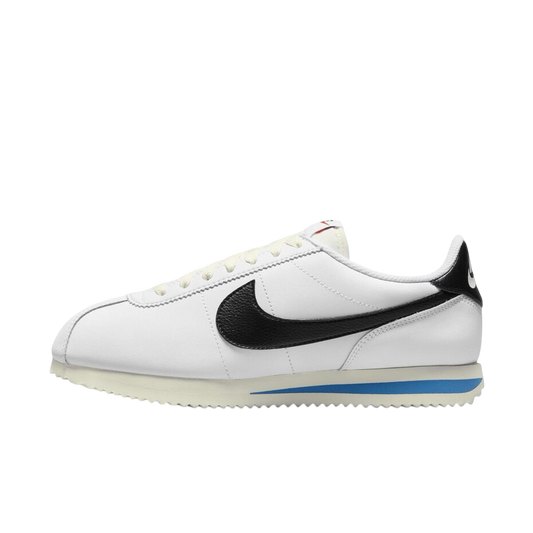 Nike Cortez White Black Light Photo Blue Sneakers