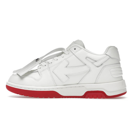 Off-White Out Of Office Low For Walking White Red