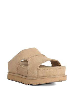 UGG Goldenstar Sand platform sandals