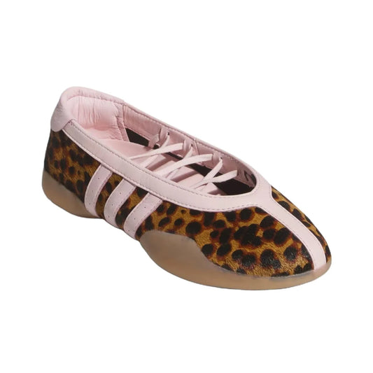 Adidas Taekwondo Mei Brown Leopard Pink Sneakers