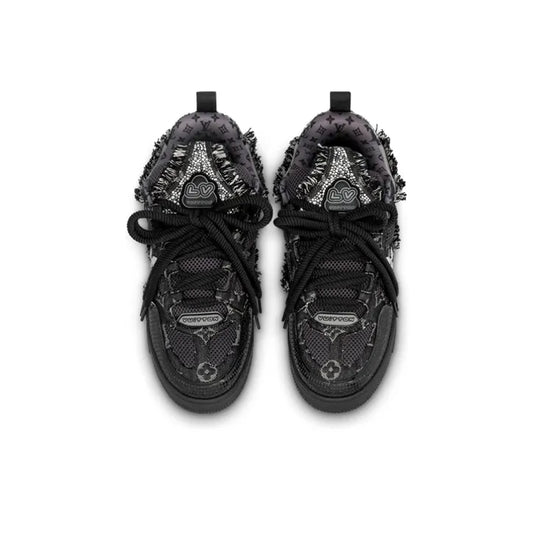 Louis Vuitton LV Skate Black Swarovski Monogran Sneaker