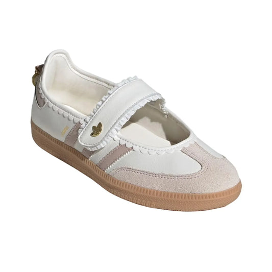 Adidas Samba Mary Jane White Pastel Pink sneakers