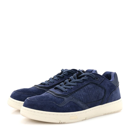 DIOR B27 Low Navy Blue Sneakers