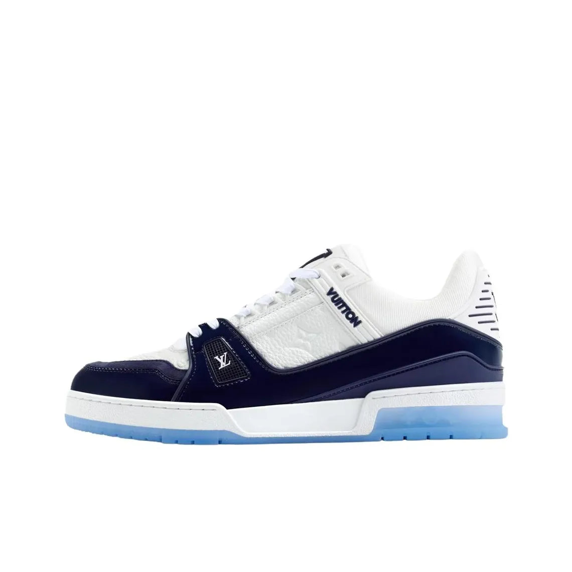 Louis Vuitton LV Trainer Lunar New Year Gifts Navy Blue White Sneaker