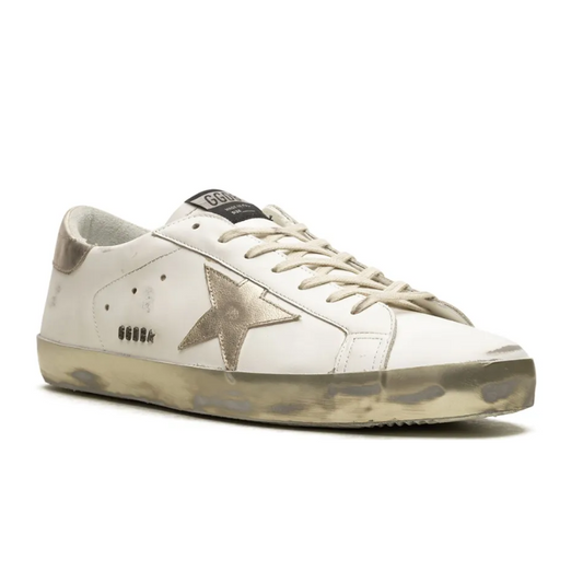 Golden Goose Super-Star with Gold star and heel tab Sneakers