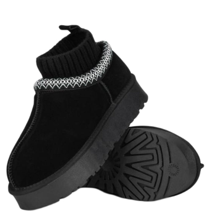 UGG Tazz Knit boots black