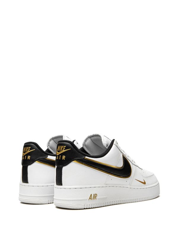Nike Air Force 1 Low 07 White Black Gold