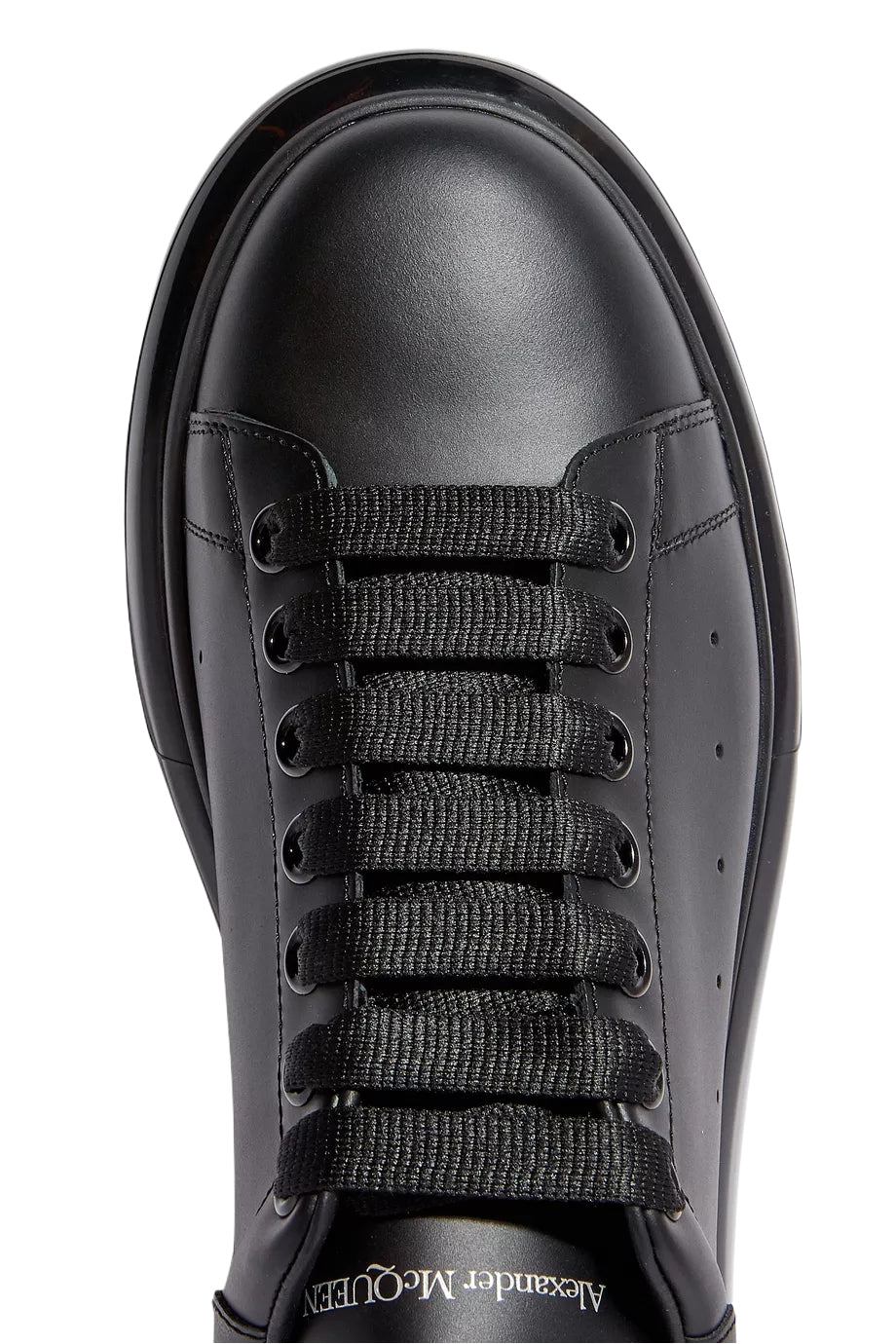 Alexander McQueen Oversized Black Shiny Sole