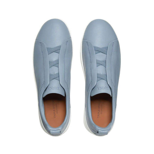 ZEGNA Triple Stitch Light Blue