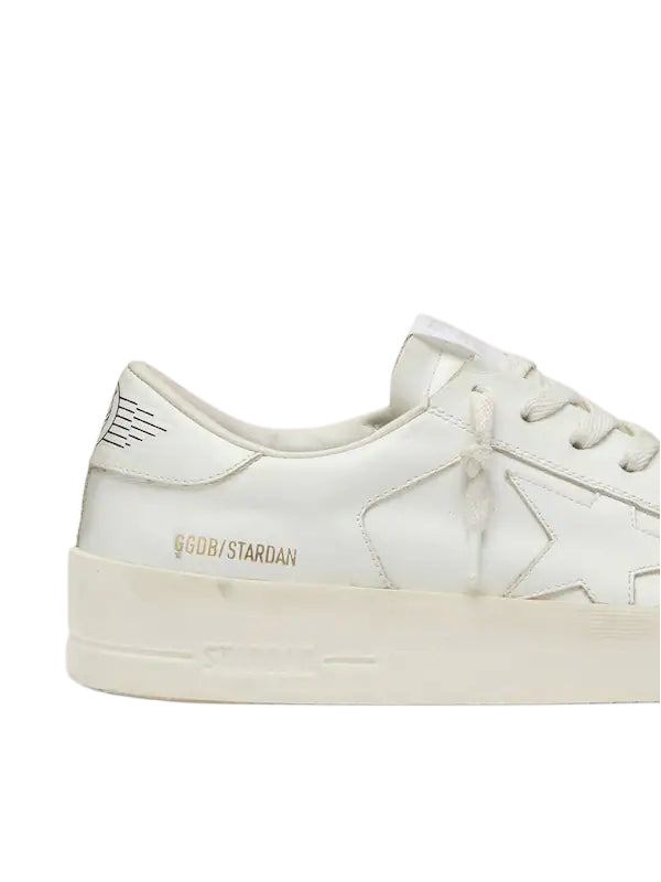 Golden Goose Stardan in total white leather