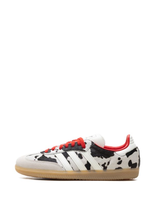 Adidas Samba OG Cow Print black white