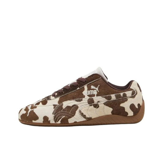 PUMA Speedcat Cow Print Sneakers