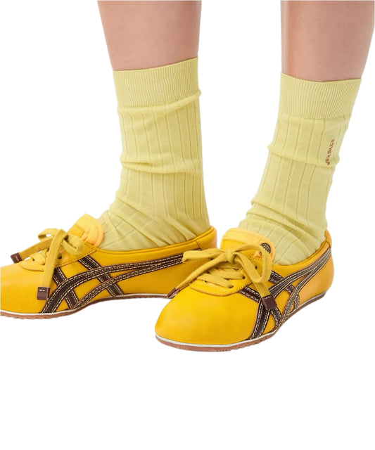 Onitsuka Tiger Tai Chi Sakura Nappa Versace Brown Yellow