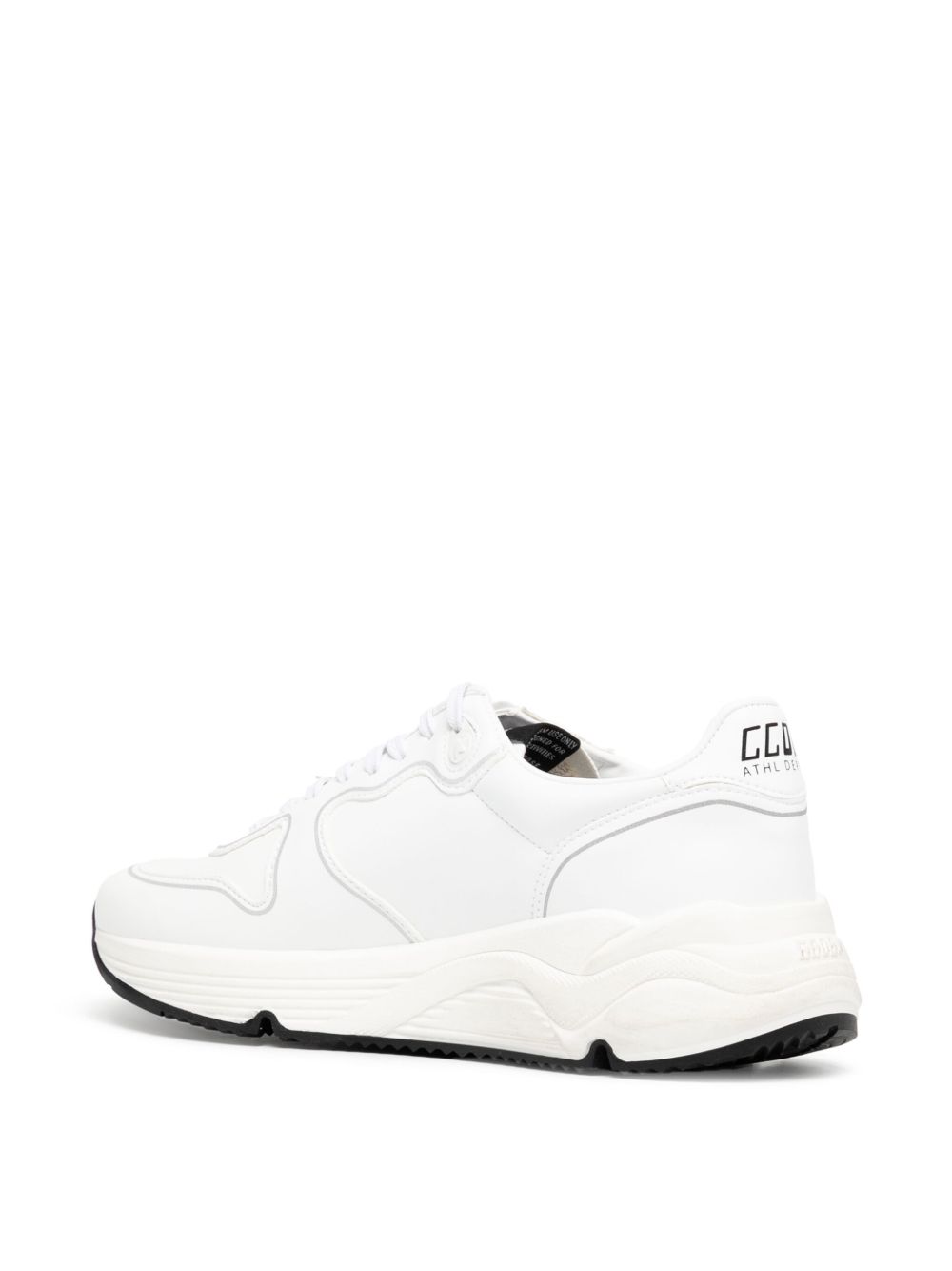 Golden Goose Bio Based Running Sole Sneaker in optical white
