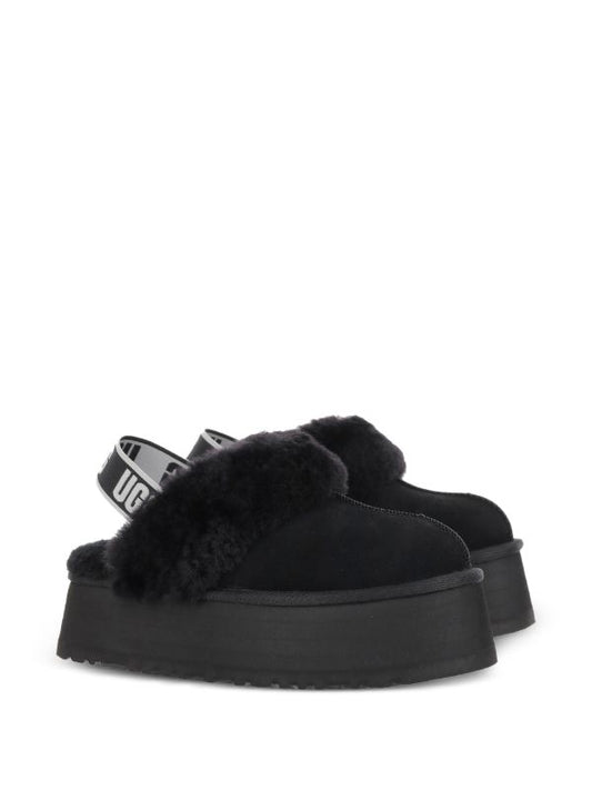 UGG Funkette platform slipper black
