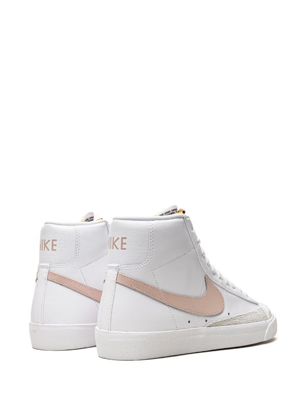 Nike Blazer High Premium White Pink sneakers