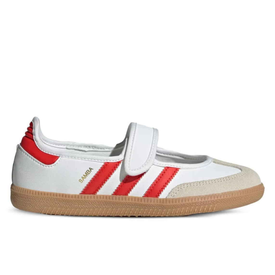 Adidas Samba Jane White Red Kids Sneakers
