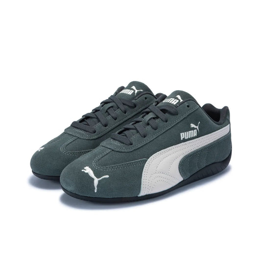Puma Speedcat OG dark grey and white colorway