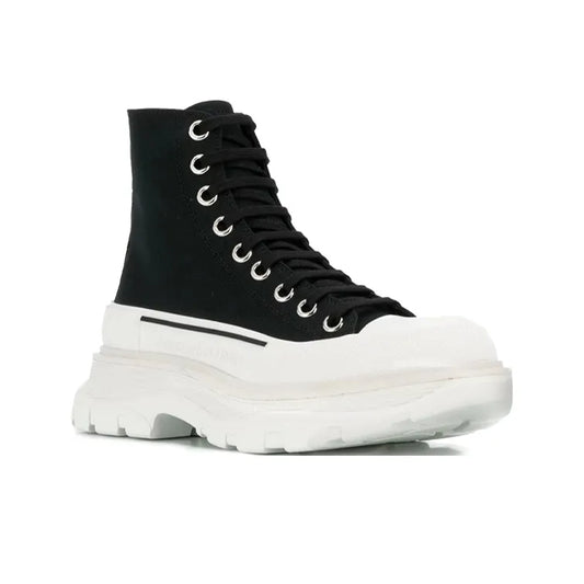 Alexander McQueen Tread Slick White boots
