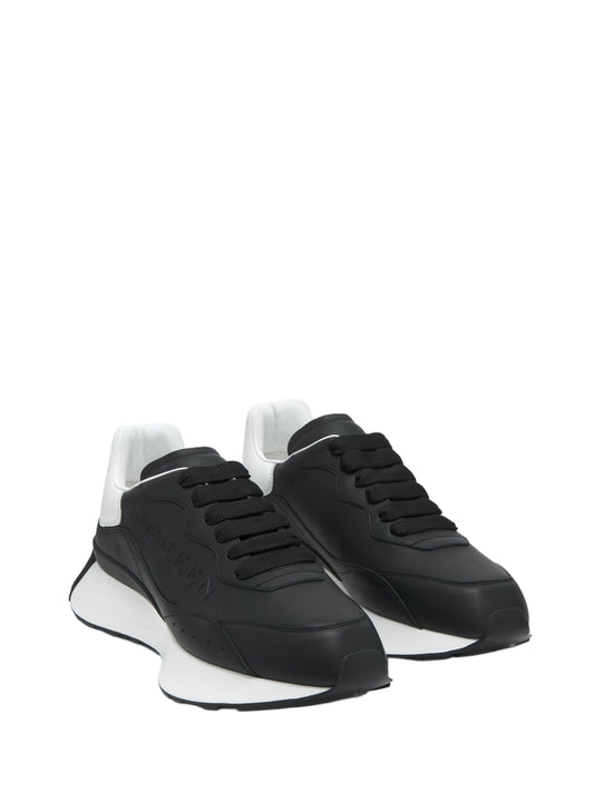 Alexander McQueen Sprint Runner in Black White