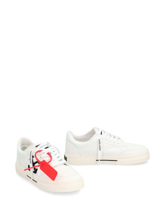 Off-White Vulcanized Low Canvas White Black