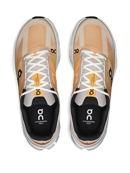 On Cloudsurfer Next Tangerine Ivory sneakers