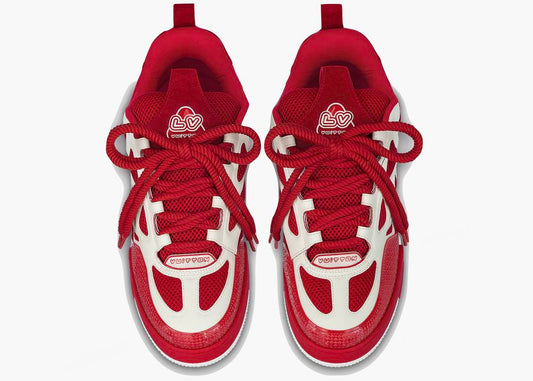Louis Vuitton LV Skate Sneaker Red White