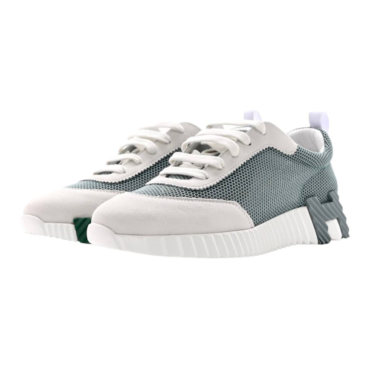 Hermès Bouncing Blanc Blue Sneakers